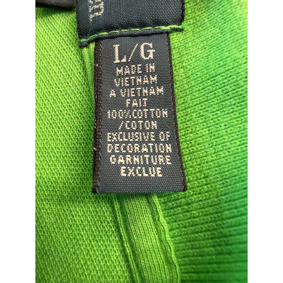 Polo Ralph Lauren Men’s Custom Fit Green Pink Pony Polo Shirt Size L - Picture 6 of 10